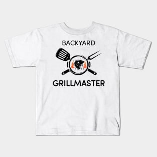 Backyard Grill Master Kids T-Shirt